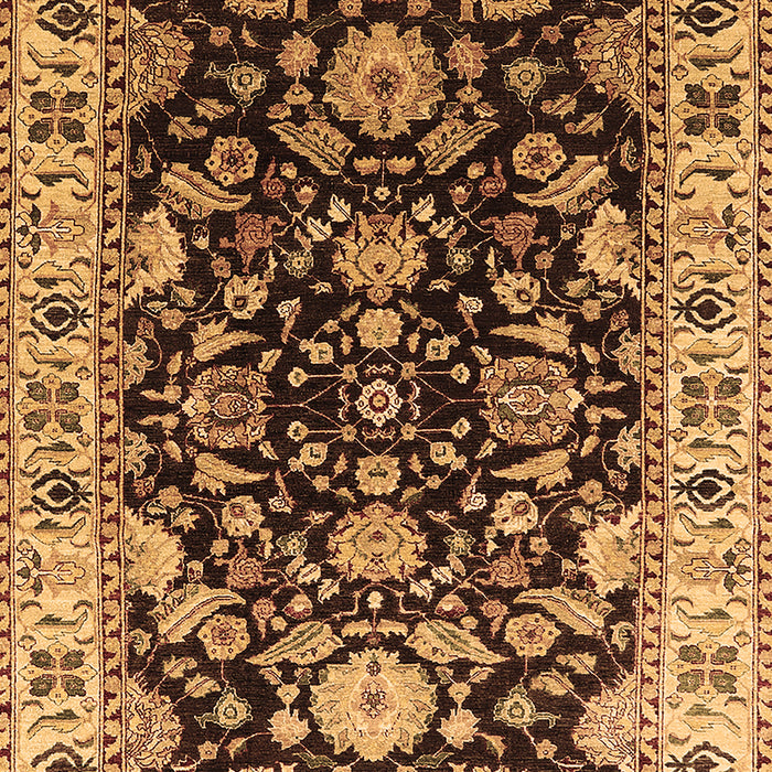 Oriental Brown Industrial Rug, urb715brn