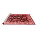 Industrial Red Washable Rugs