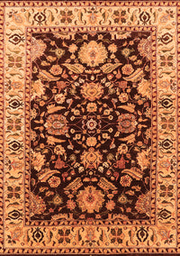 Oriental Orange Industrial Rug, urb715org