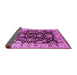 Sideview of Oriental Purple Industrial Rug, urb715pur