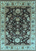 Oriental Light Blue Industrial Rug, urb715lblu