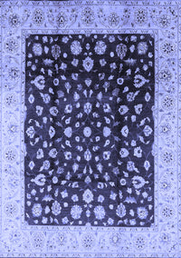 Oriental Blue Industrial Rug, urb716blu