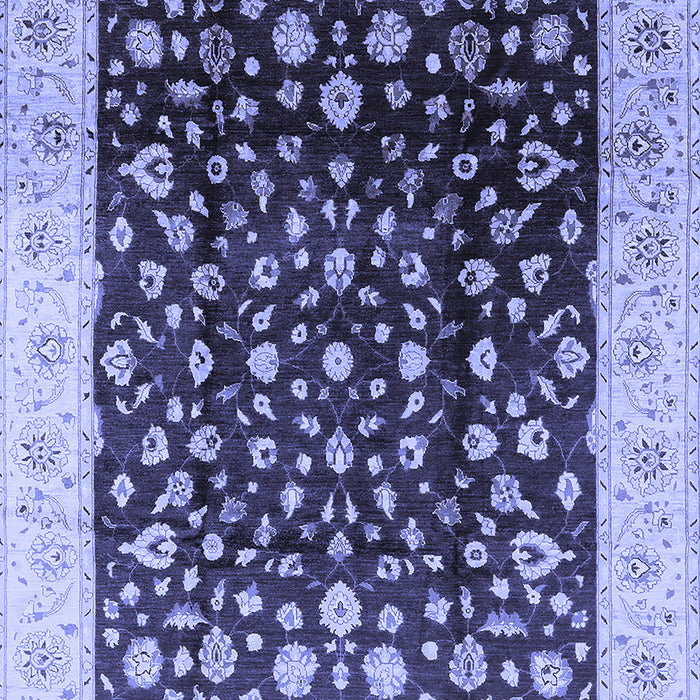 Oriental Blue Industrial Rug, urb716blu