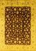 Oriental Yellow Industrial Rug, urb716yw