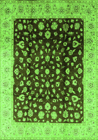 Oriental Green Industrial Rug, urb716grn