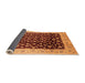 Sideview of Oriental Orange Industrial Rug, urb716org