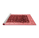 Industrial Red Washable Rugs