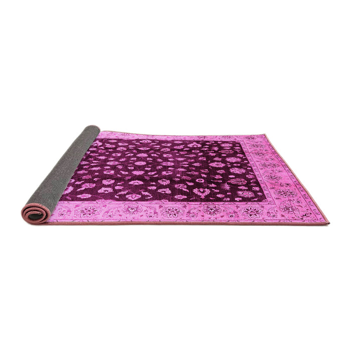 Sideview of Oriental Pink Industrial Rug, urb716pnk