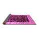 Sideview of Oriental Pink Industrial Rug, urb716pnk