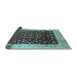 Sideview of Oriental Light Blue Industrial Rug, urb716lblu