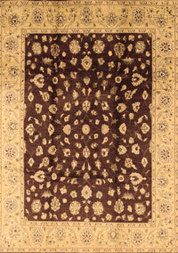 Oriental Brown Industrial Rug, urb716brn