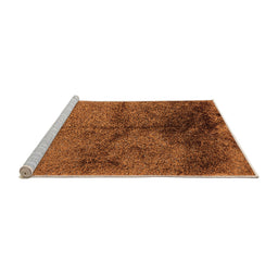 Sideview of Machine Washable Oriental Orange Industrial Area Rugs, wshurb717org