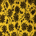 Square Machine Washable Oriental Yellow Industrial Rug, wshurb718yw