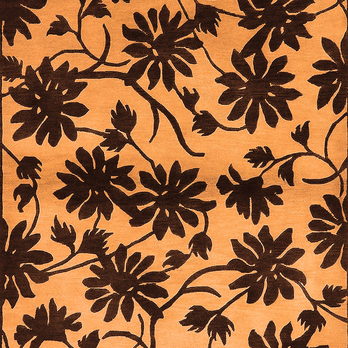 Oriental Orange Industrial Rug, urb718org