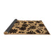 Sideview of Oriental Brown Industrial Rug, urb718brn