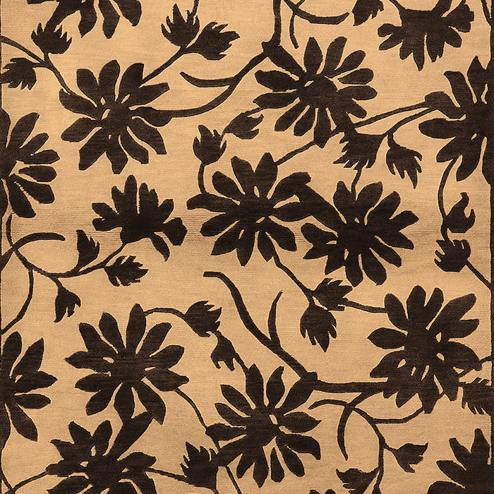 Oriental Brown Industrial Rug, urb718brn