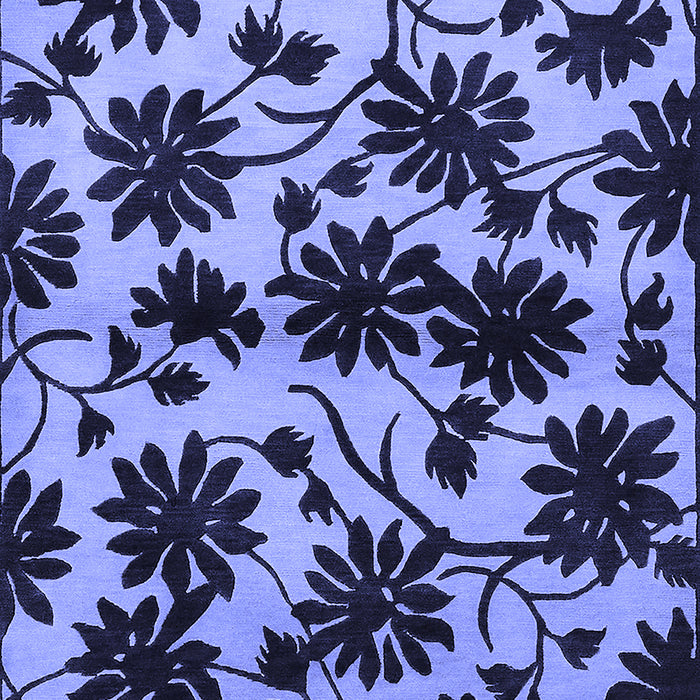 Oriental Blue Industrial Rug, urb718blu