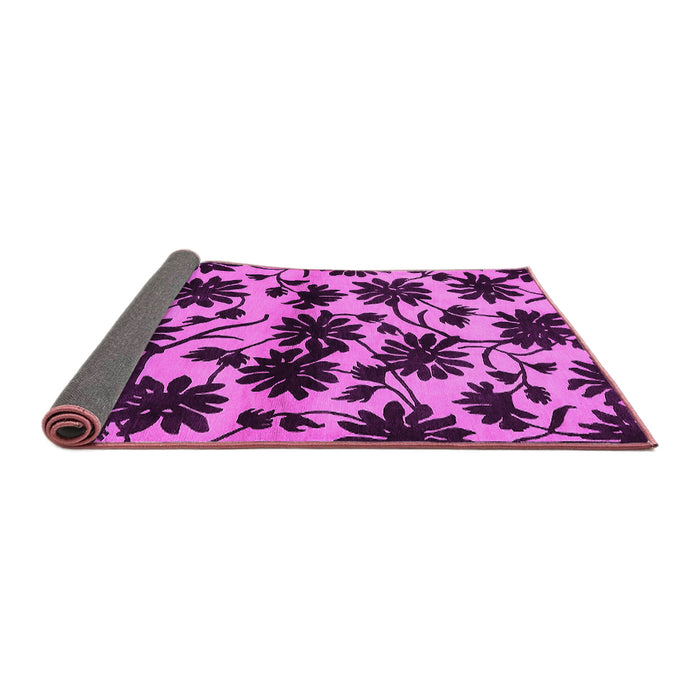 Sideview of Oriental Pink Industrial Rug, urb718pnk