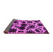 Sideview of Oriental Pink Industrial Rug, urb718pnk