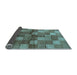 Sideview of Oriental Light Blue Industrial Rug, urb719lblu