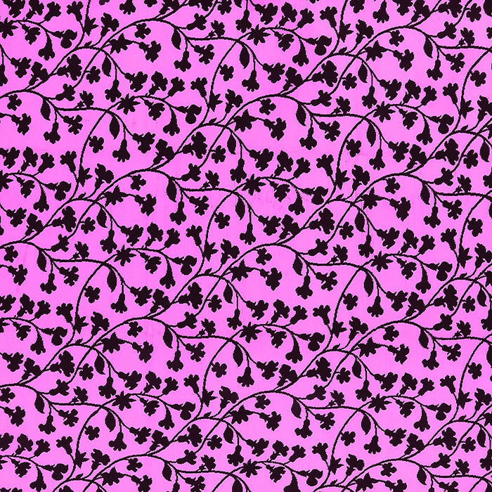 Square Machine Washable Oriental Pink Industrial Rug, wshurb720pnk