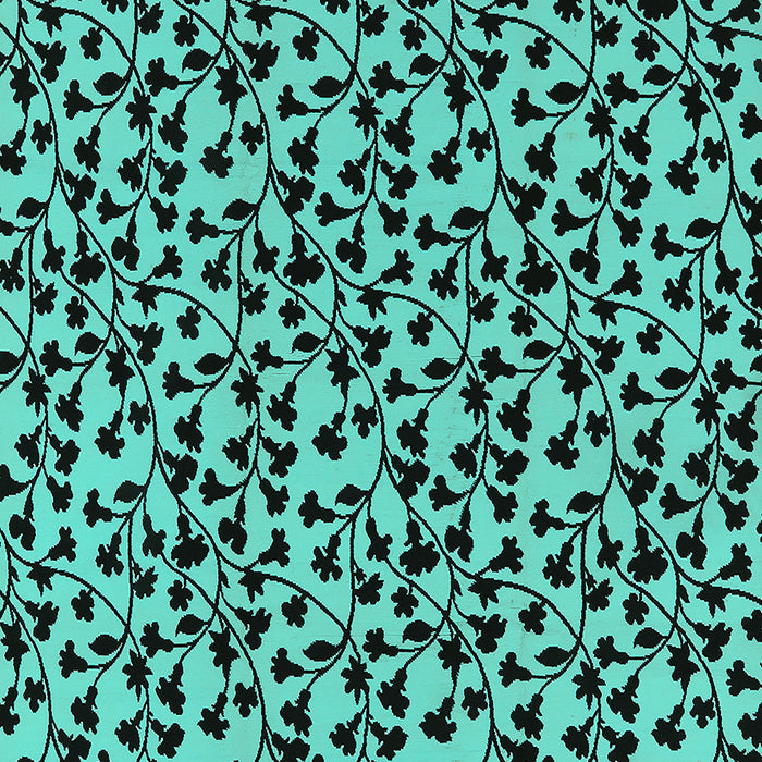 Oriental Turquoise Industrial Rug, urb720turq