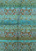 Oriental Light Blue Industrial Rug, urb721lblu