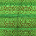 Square Oriental Green Industrial Rug, urb721grn