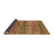 Sideview of Oriental Brown Industrial Rug, urb721brn