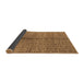 Sideview of Oriental Brown Industrial Rug, urb723brn