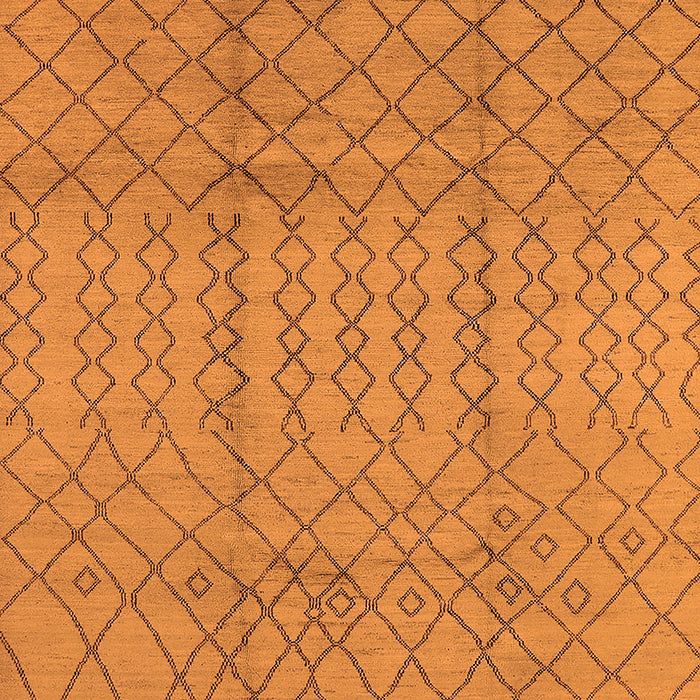 Oriental Orange Industrial Rug, urb724org