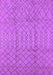 Machine Washable Oriental Purple Industrial Area Rugs, wshurb724pur