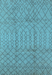 Oriental Light Blue Industrial Rug, urb724lblu