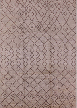 Machine Washable Industrial Modern Dark Almond Brown Rug, wshurb724