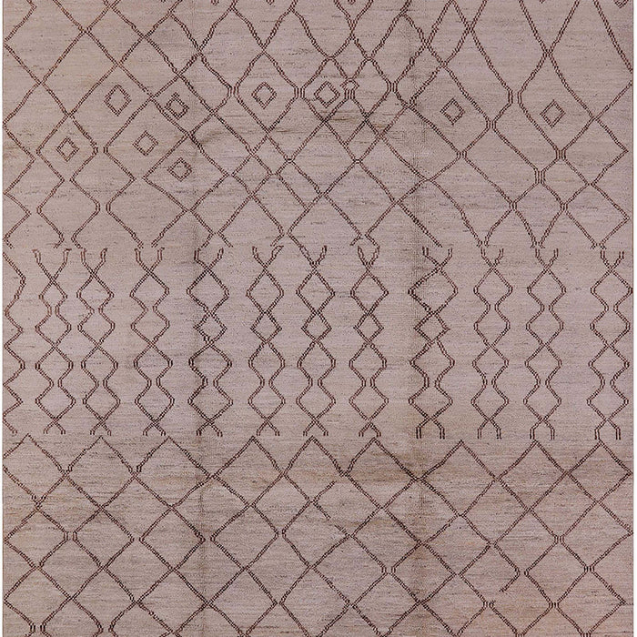 Machine Washable Industrial Modern Dark Almond Brown Rug, wshurb724