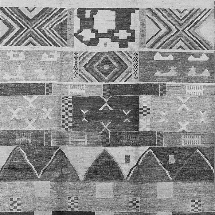 Oriental Gray Industrial Rug, urb725gry