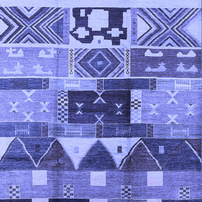 Oriental Blue Industrial Rug, urb725blu