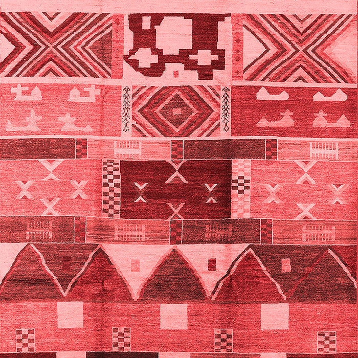 Oriental Red Industrial Area Rugs