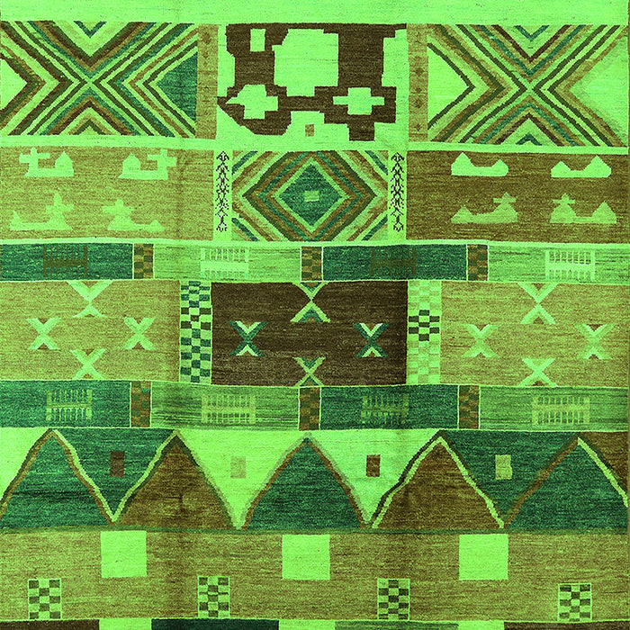 Oriental Green Industrial Rug, urb725grn