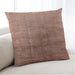 Lifestyle Image of Mid-Century Modern Urban Square Chestnut Red Throw Pillow, 18 inch by 18 inch, pwurb726