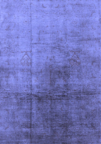 Oriental Blue Industrial Rug, urb726blu