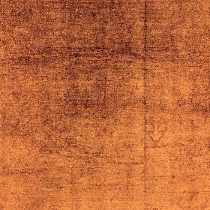 Machine Washable Oriental Orange Industrial Area Rugs, wshurb726org