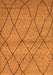 Machine Washable Oriental Orange Industrial Area Rugs, wshurb727org