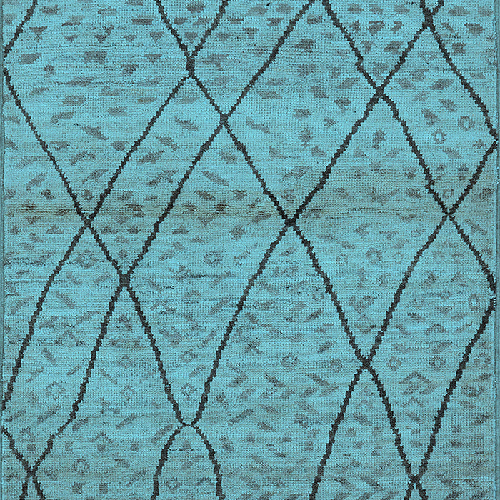 Oriental Light Blue Industrial Rug, urb727lblu