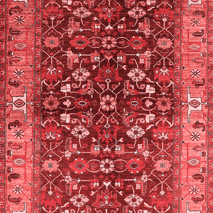 Oriental Red Industrial Area Rugs