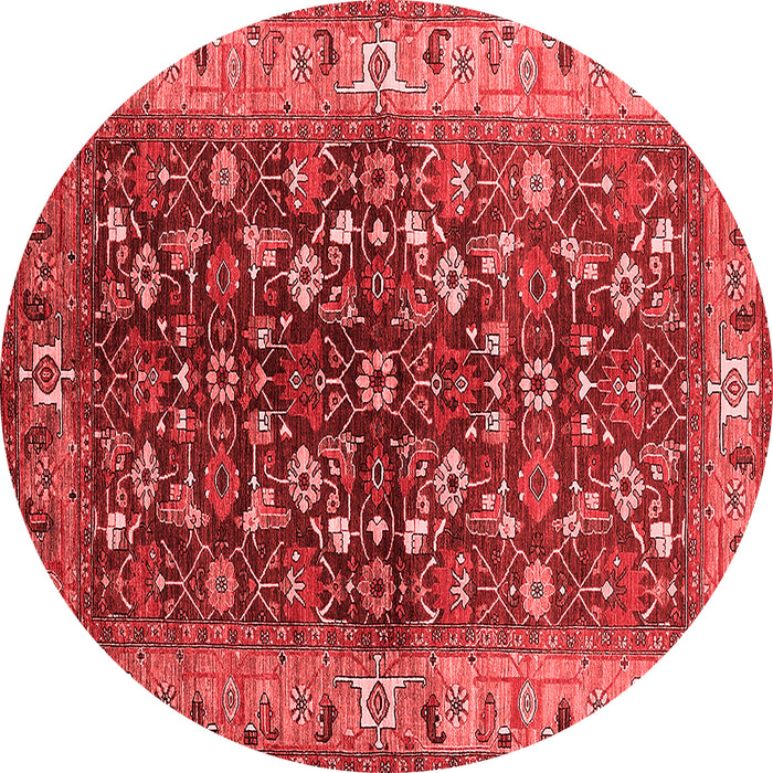 Oriental Red Industrial Rug, urb728red