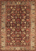 Oriental Brown Industrial Rug, urb728brn