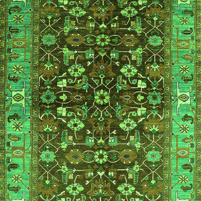 Oriental Green Industrial Rug, urb728grn