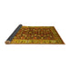 Sideview of Oriental Yellow Industrial Rug, urb728yw