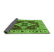 Sideview of Oriental Green Industrial Rug, urb729grn